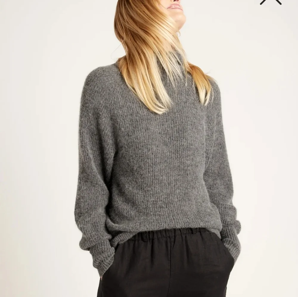 NWT! Quince Baby Alpaca-Wool Blend Turtleneck Black Sweater! Sz. XS (B11) - Picture 11 of 12